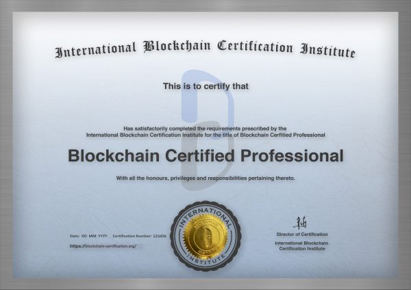 Blockchain Certificate for all sites